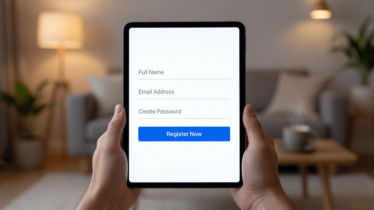 Step 1 – Create an Account - online-kasino